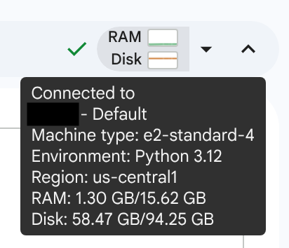Le impostazioni di configurazione per il runtime predefinito