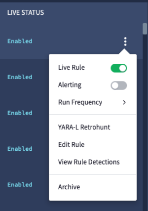 Regola live