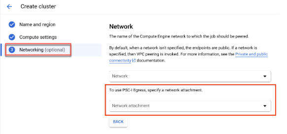 Netzwerk in der Konsole angeben
