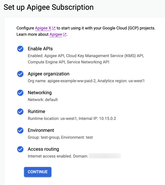 Configure o acesso ao grupo de ambientes