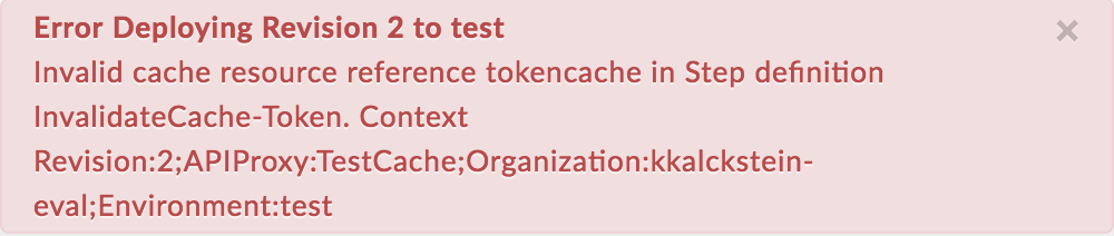 Error al implementar la revisión 2 en la prueba.