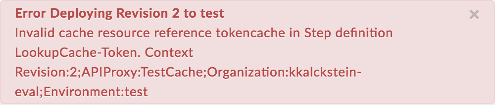 Error al implementar la revisión 2 en la prueba.