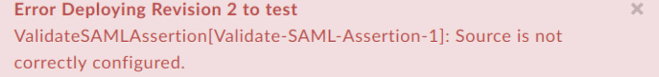 Error al implementar la revisión 2 en la prueba.