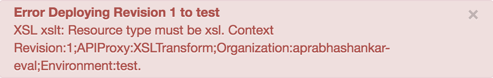O tipo de recurso tem de ser xsl.