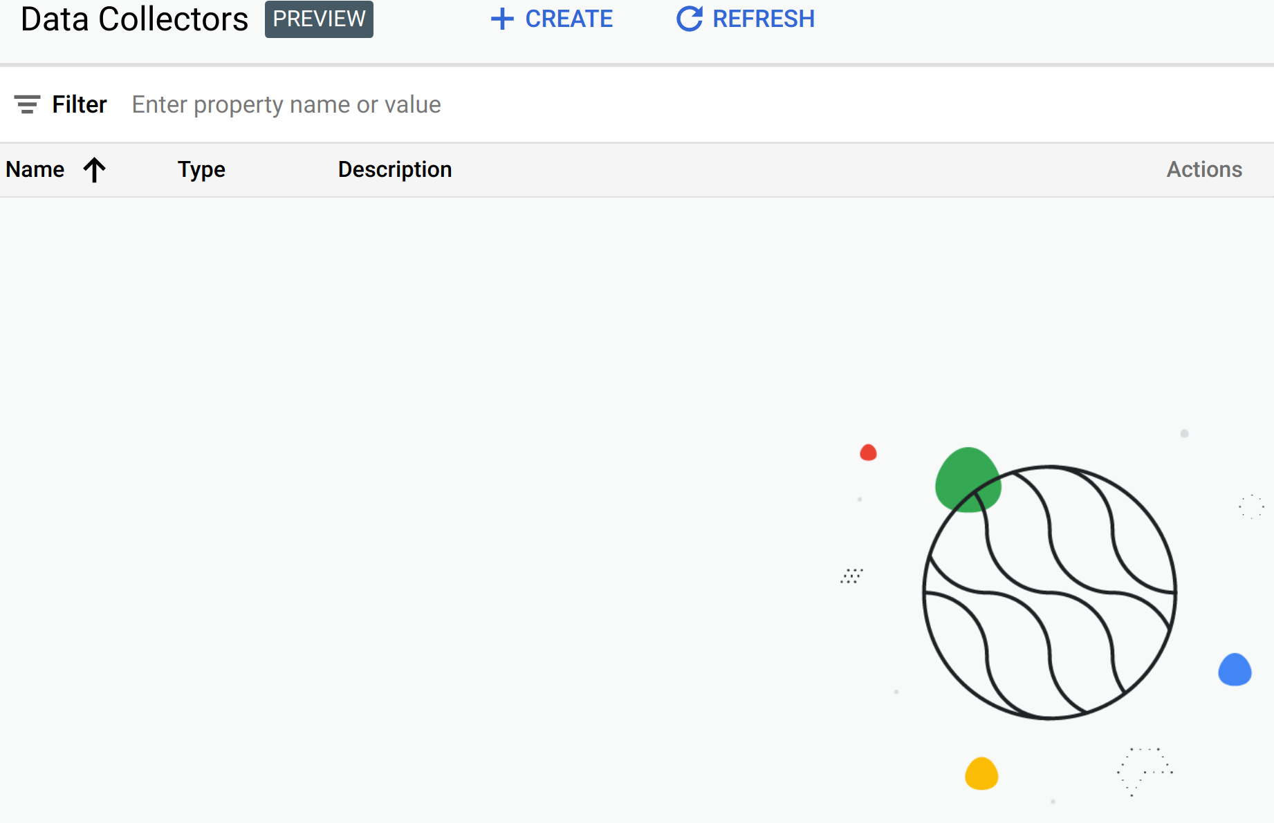 Panel Recopiladores de datos