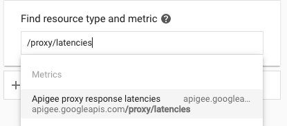 image_tooltip Inserisci la metrica