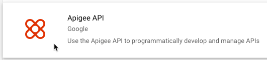 אפשרות לשירות Apigee API