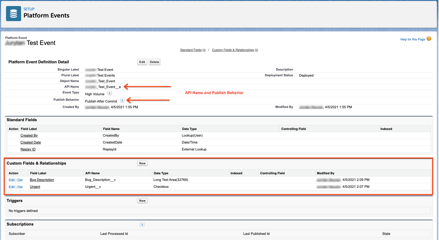 圖片:顯示已儲存平台活動的詳細資料