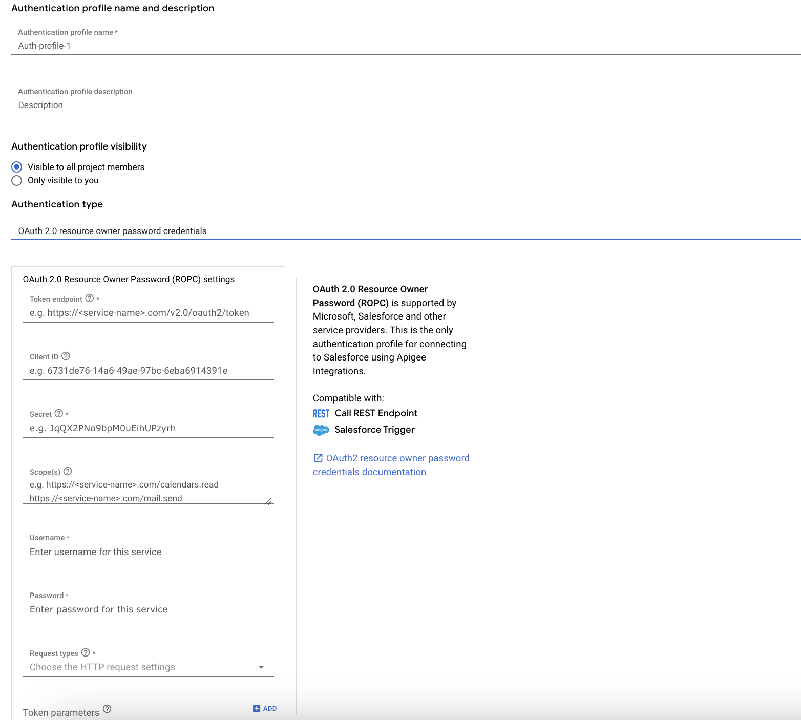 פרטי כניסה של סיסמה של בעל משאב ב-OAuth 2.0