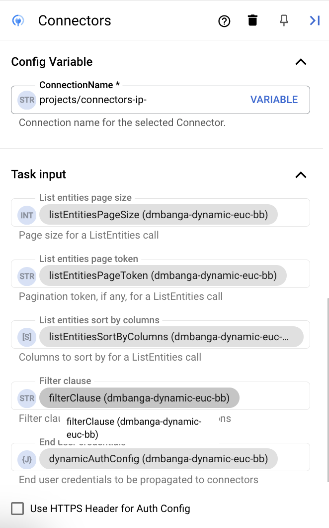 Credenciais de utilizador final
