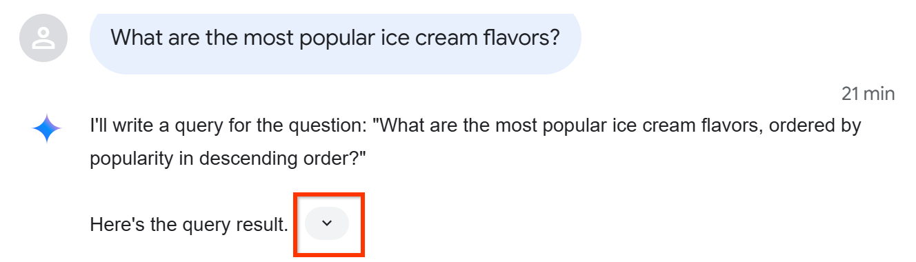 选择初始数据代理回答旁边的图标，即可查看代理计算的详细信息。