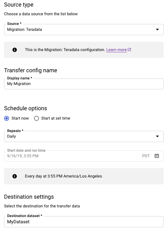 Geral de migração do Teradata novo.