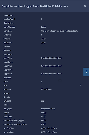 根據關聯或來源事件資料的 Google SecOps 事件