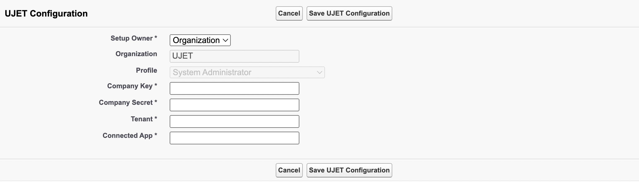Felddarstellung abschließen
