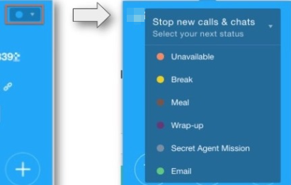 Pengalaman agen untuk status saat login