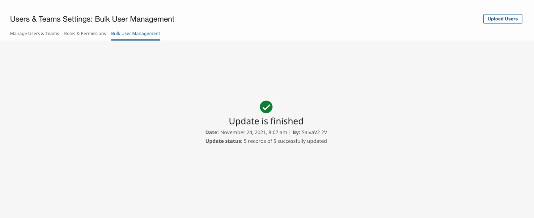 ユーザーをアップロードする