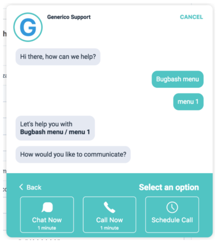 A chat window with the accent colors is displayed.