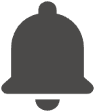 The announcements button that opens the announcement
list