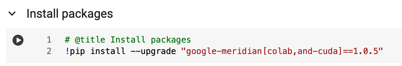 Bloco de notas do Meridian Bloco de notas da versão Meridian