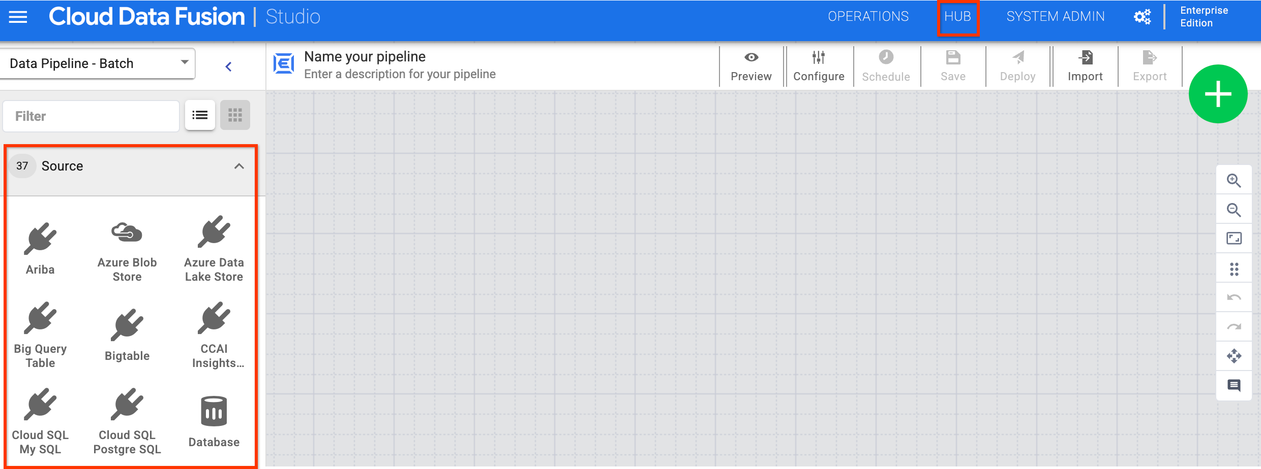 Plug-ins na interface Web.