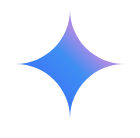 Blaues Gemini-Sternsymbol