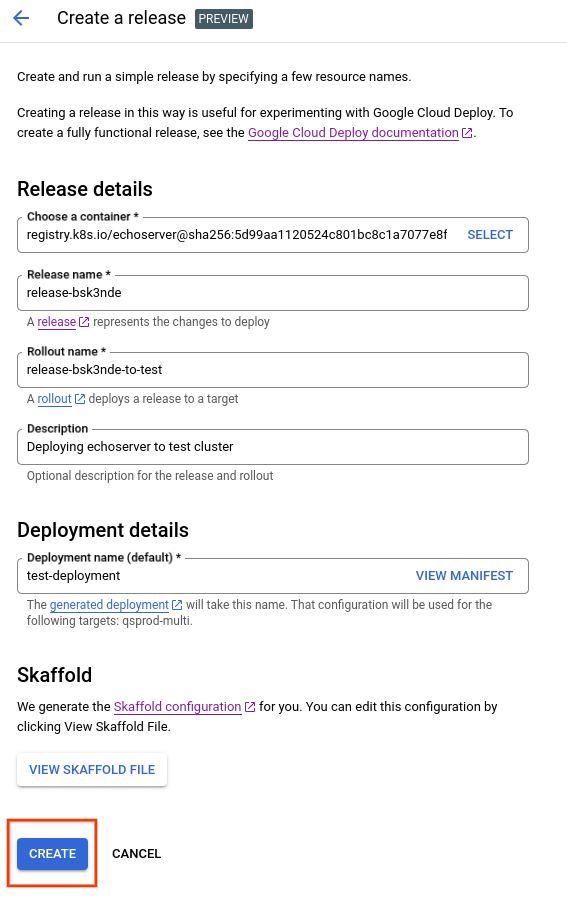 建立發布內容的對話方塊