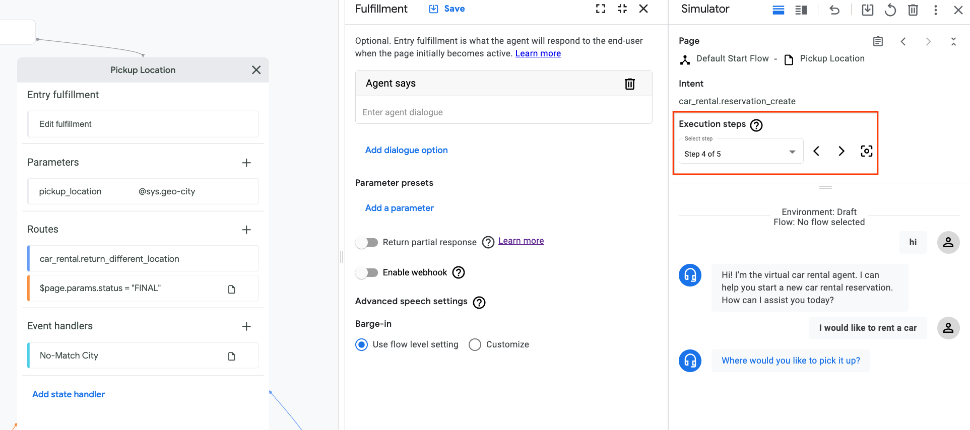 Paso 4 de ejecución de la página