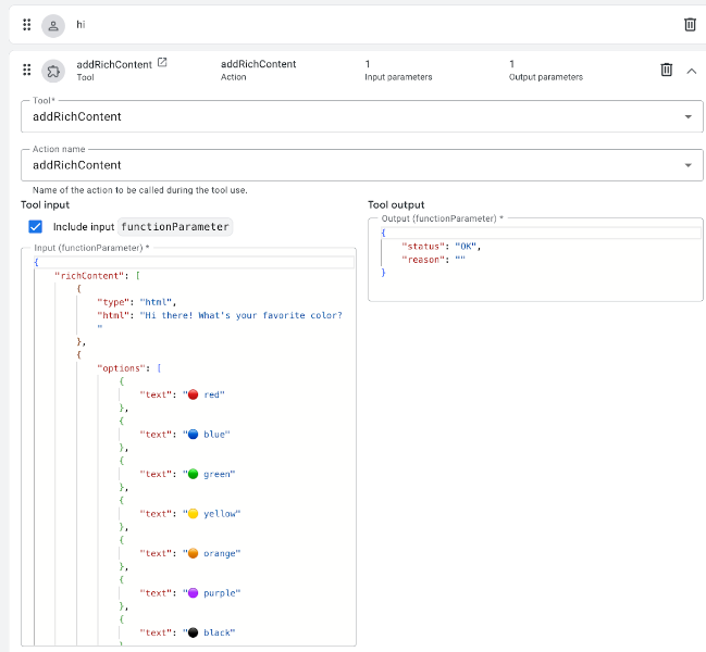 Captura de pantalla de ejemplo