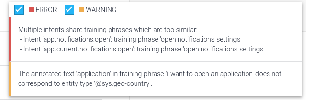 צילום מסך של שגיאה באימות הנציג