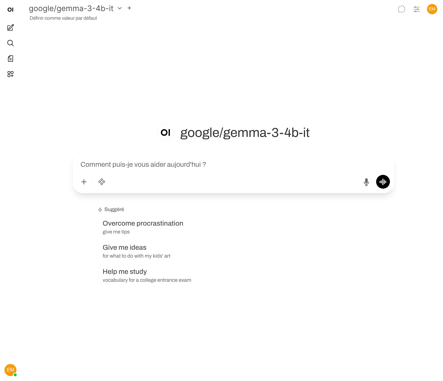 개방형 가중치 LLM 제공 다이어그램