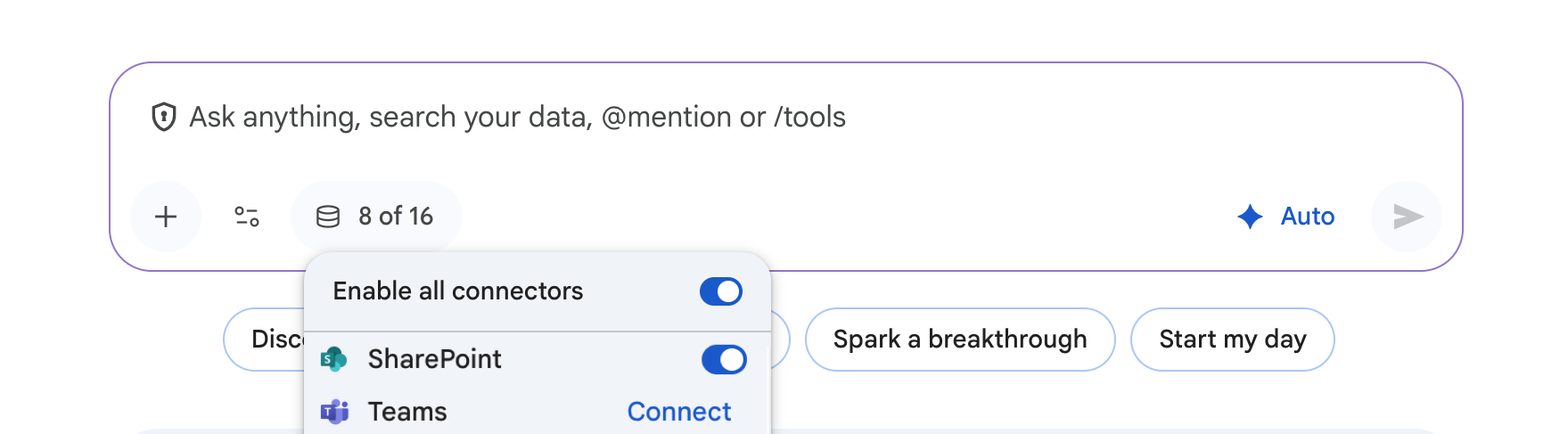 View sources used by the assistant