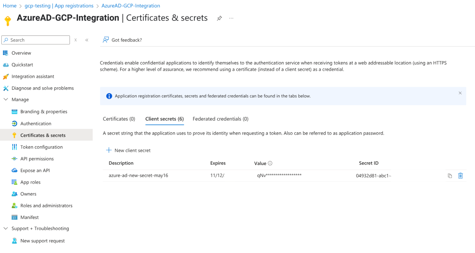 save-client-secret-value