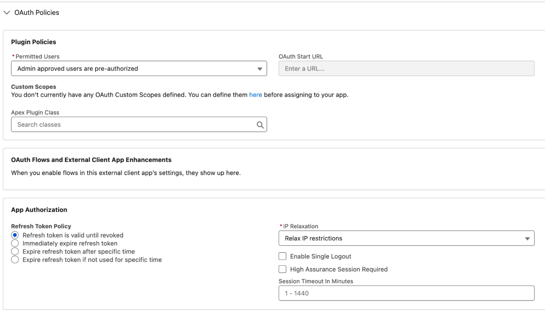 Règles : support JWT OAuth2