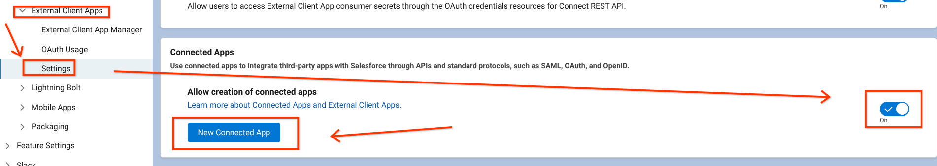 Encontre o gestor de apps e crie uma nova app associada