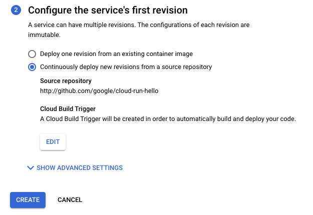 Configure a validação da implementação contínua