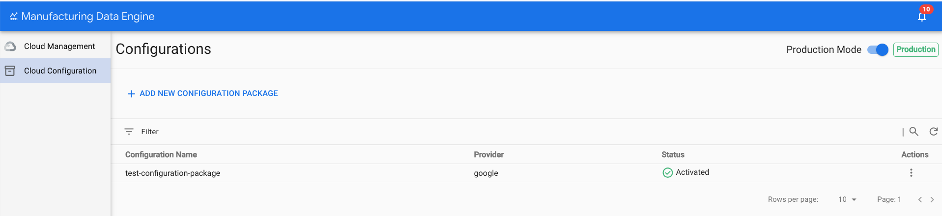 Attivare la modalità di sviluppo