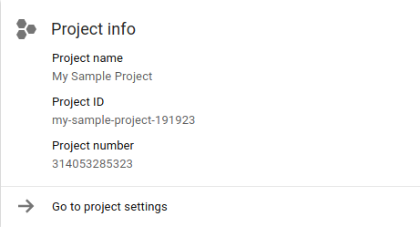 scheda informativa sul progetto