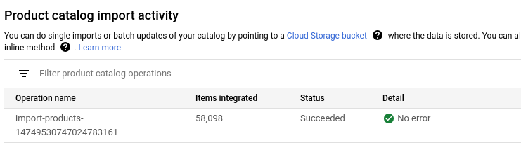 Attività di importazione dei prodotti