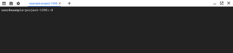 Sesión de Cloud Shell