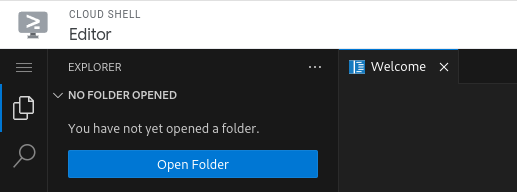 Pulsante Apri workspace accessibile in Esplora file quando non sono aperti workspace