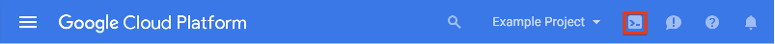 Consola da Google Cloud Platform