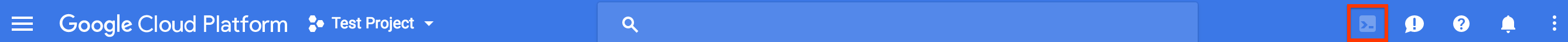 Ativar Cloud Shell