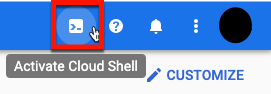 הפעלת devshell מסרגל התפריטים.