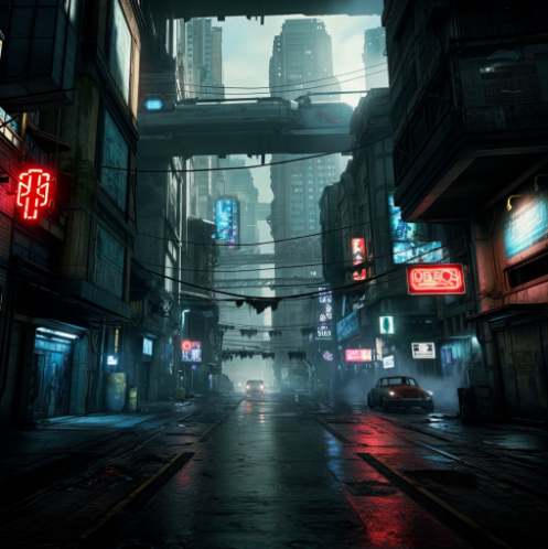 immagine di esempio di pittura con prompt negativo