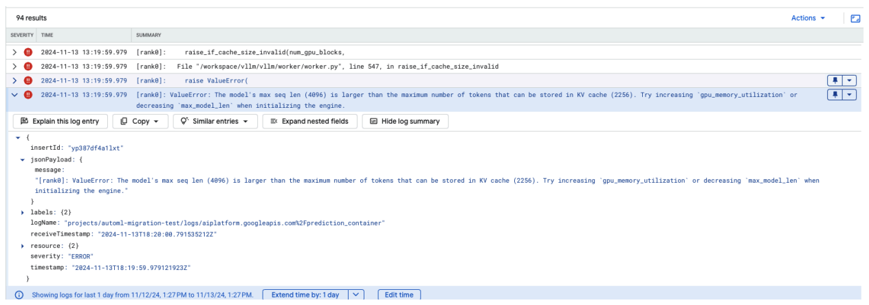 Panjang Urutan Maks Model