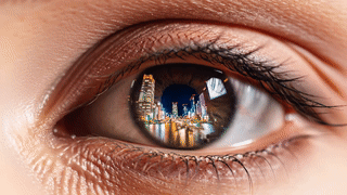 La puesta de sol es preciosa.