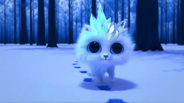 Le léopard des neiges est léthargique.