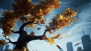 Árbol con palabras.