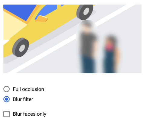Ausgabe der Option „Unkenntlichmachen“